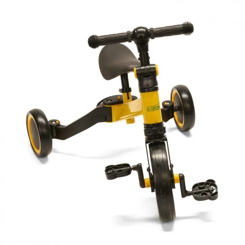 copy of Tricicleta U-Grow 2 in 1, Galbena red-mag.ro