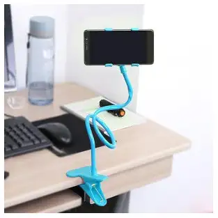 Set 2 bucati - Suport flexibil pentru telefon, clips de 2