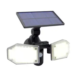 Proiector solar dublu 130 COB cu senzor de miscare, ip 65 2