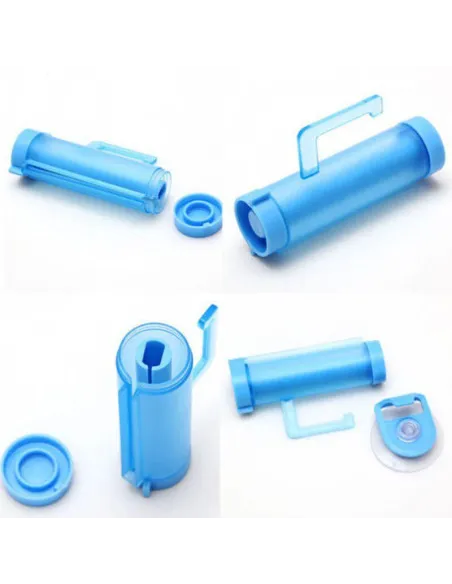 Dispenser stors tub pasta de dinti, albastru red-mag.ro