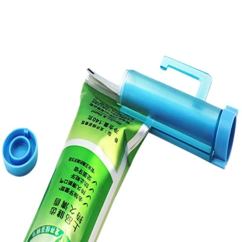 Dispenser stors tub pasta de dinti, albastru red-mag.ro