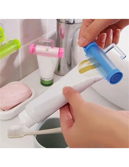 Dispenser stors tub pasta de dinti, albastru red-mag.ro