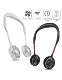 Mini ventilator portabil pentru gat, alimentare USB
