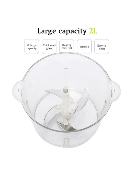 Masina electrica de tocat carne si legume, Find Back red-mag.ro