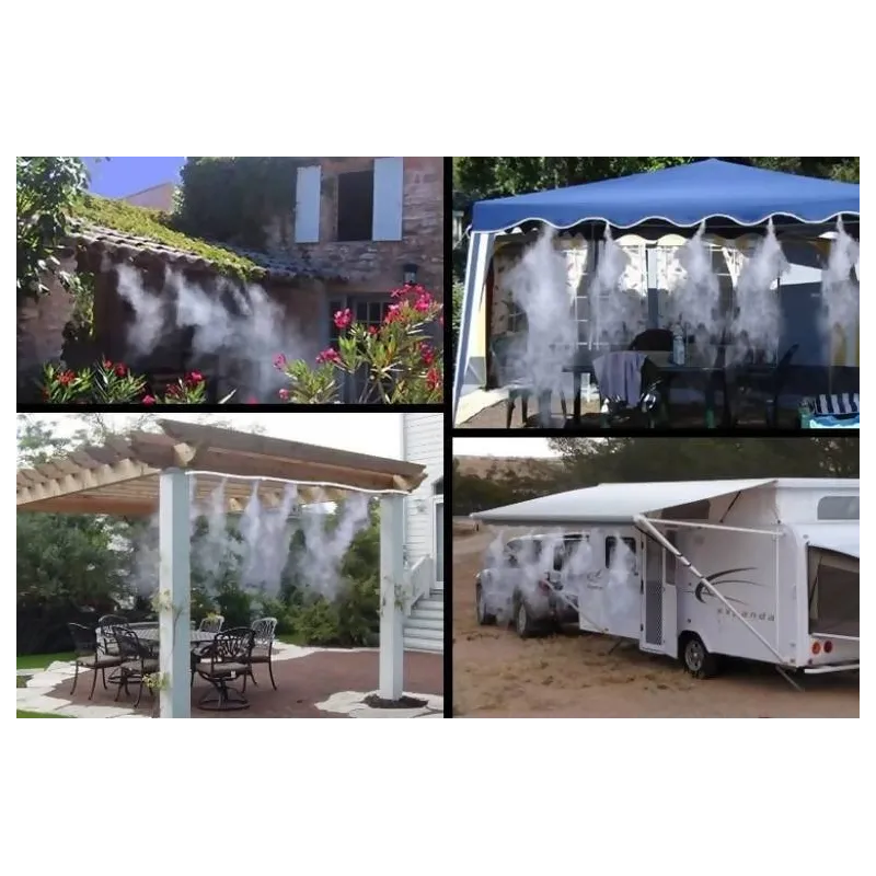 Kit racire terasa, cu vapori de apa, furtun de 20 m si 20 de