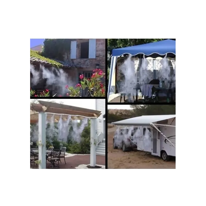 Kit racire terasa, cu vapori de apa, furtun de 20 m si 20 de