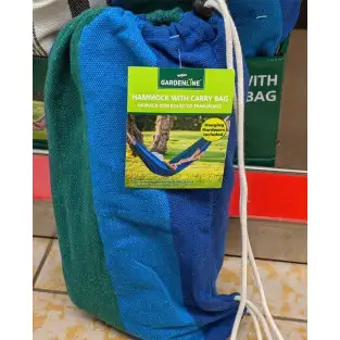 Hamac premium,GardenLine hammock cu husa si carabine metalice 2