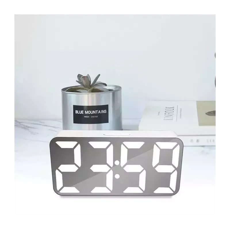 Ceas digital oglinda cu LED Verde, Rosu, Alb, DS-3622X