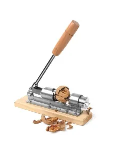 Spargator manual pentru nuci, material otel si lemn red-mag.ro 2