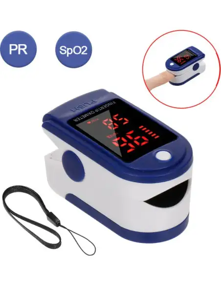 Pulsoximetru cu ecran digital pentru masurarea nivelului de