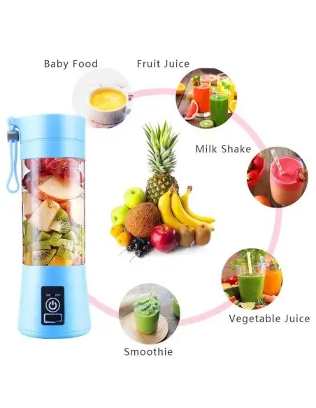 Blender cu acumulator si functie de baterie externa Blender