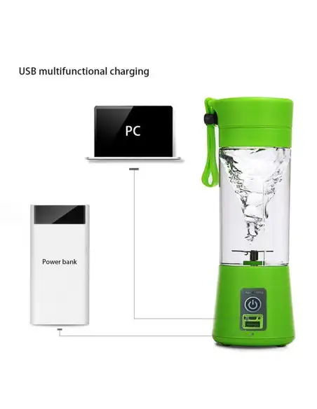 Blender cu acumulator si functie de baterie externa red-mag.ro