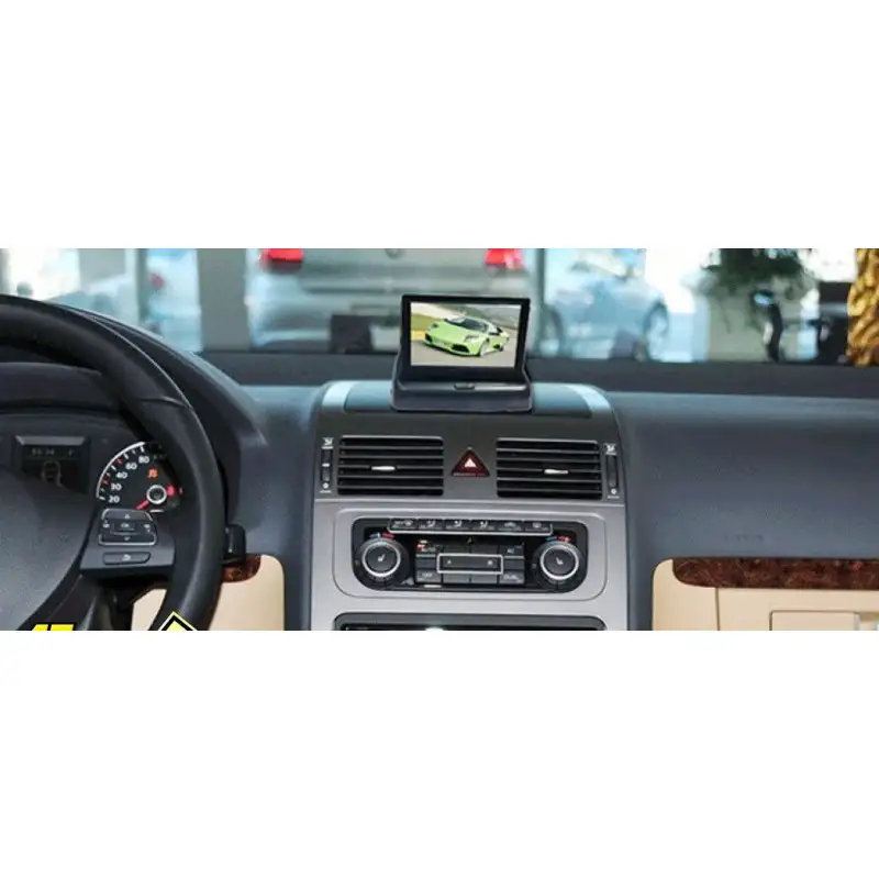 Pachet de asistenta la parcare cu monitor video rabatil LCD 3.5