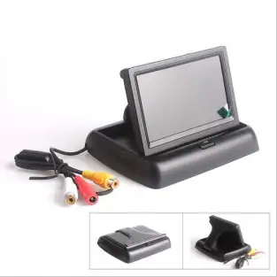 Pachet de asistenta la parcare cu monitor video rabatil LCD 3.5
