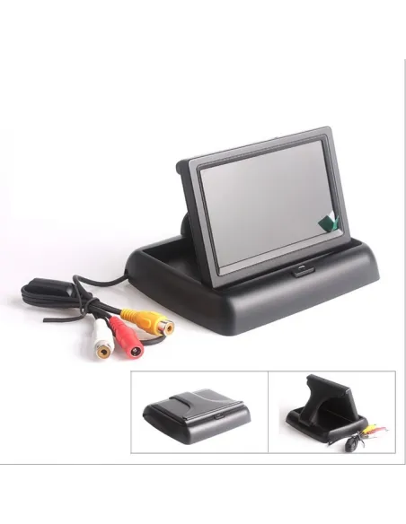 Pachet de asistenta la parcare cu monitor video rabatil LCD 3.5