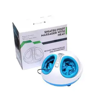 Aparat de masaj Shiatsu cu incalzire pentru picioare, 45W, 2 2
