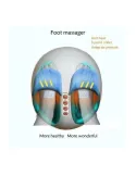 Aparat de masaj Shiatsu pentru picioare, 45W, 3 trepte