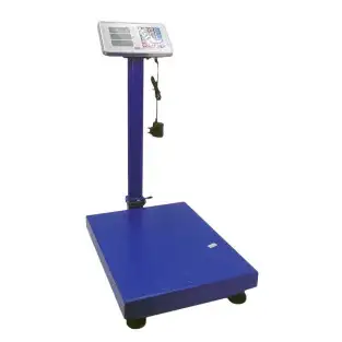 Cantar cu platforma, 600 kg, brat rabatabil, afisaj electronic