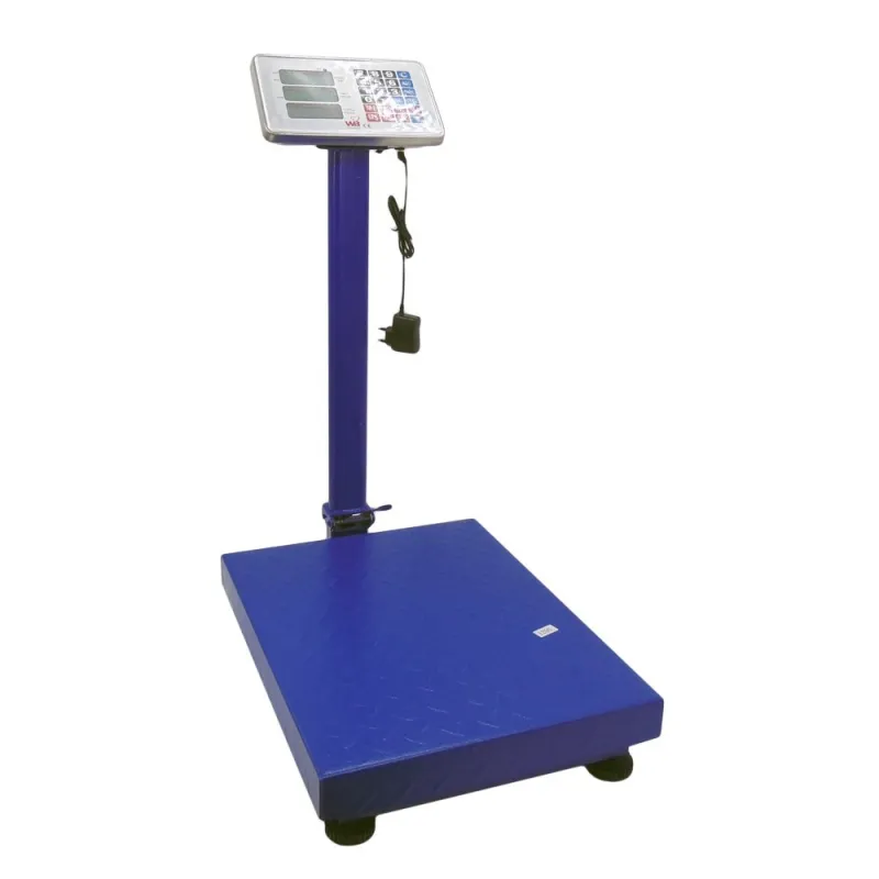 Cantar cu platforma, 600 kg, brat rabatabil, afisaj electronic