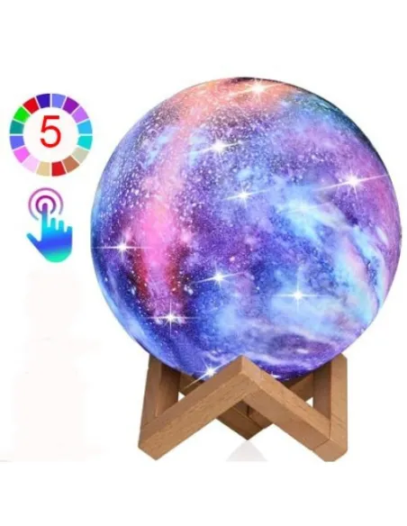 Cosmos Moon Lamp 3D - lampa in forma de luna, lumina LED