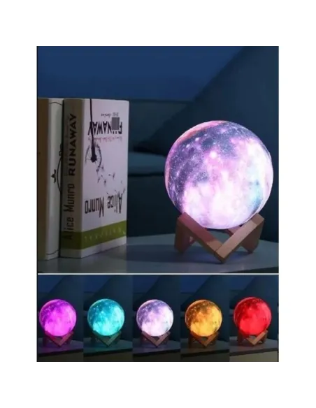 Cosmos Moon Lamp 3D - lampa in forma de luna, lumina LED