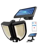 Lampa LED cu Incarcare Solara, Senzor de Miscare 100W 3 Moduri