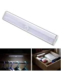 Lampa LED cu senzor de miscare, din aluminiu, 10 led-uri
