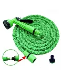 Furtun extensibil 45 m, aparat de udat inclus + Aspersor de