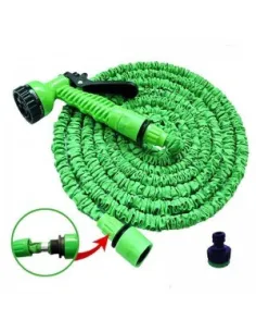 Furtun extensibil 45 m, aparat de udat inclus + Aspersor de 2