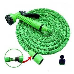 Furtun extensibil 45 m, aparat de udat inclus + Aspersor de 2