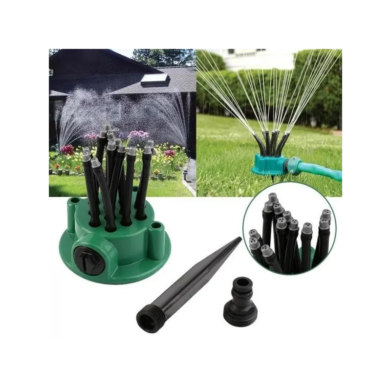 Furtun extensibil 45 m, aparat de udat inclus + Aspersor de