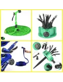 Furtun extensibil 45 m, aparat de udat inclus + Aspersor de