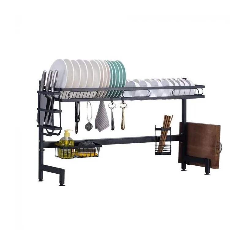 Scurgator dublu pentru vase deasupra chiuvetei