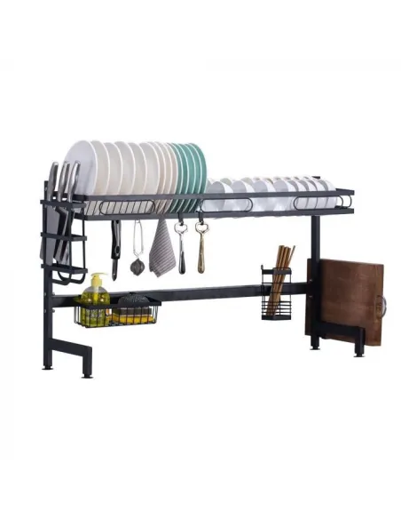 Scurgator dublu pentru vase deasupra chiuvetei