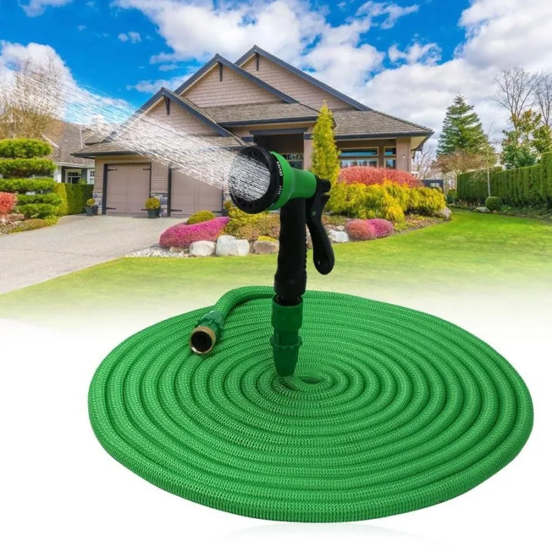 Furtun extensibil de gradina Magic Garden Hose 22.5 M red-mag.ro