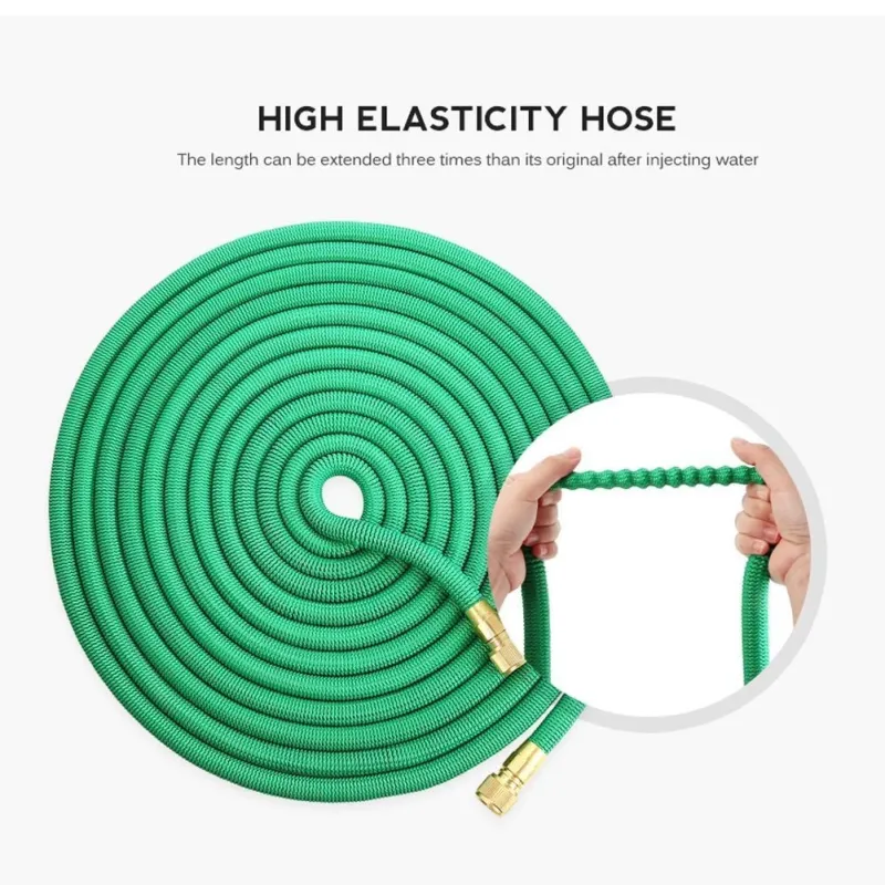 Furtun extensibil de gradina Magic Garden Hose 22.5 M red-mag.ro