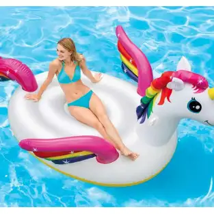 Saltea gonflabila, Mega Unicorn red-mag.ro