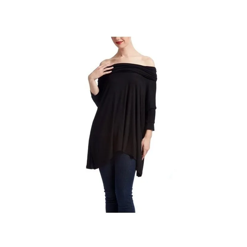 BLUZA CU TREI MODURI DE PURTARE, VASCOZA red-mag.ro