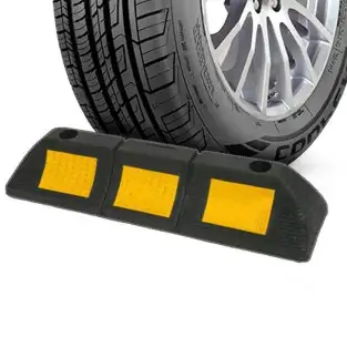 Opritor roti auto reflectorizant, pentru locul de parcare sau 2