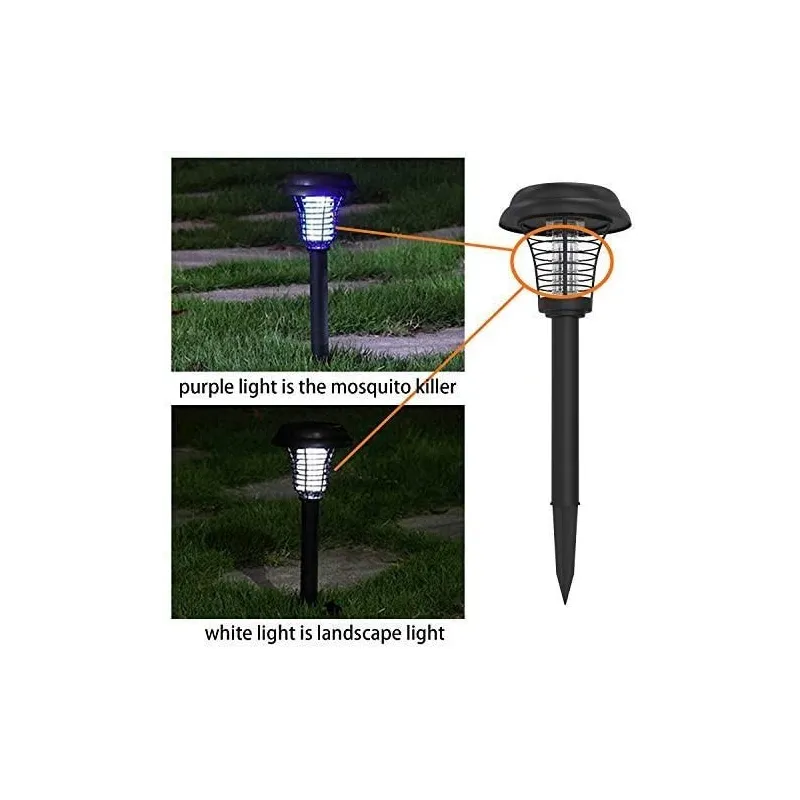 2 x Lampa solara antitantari UV red-mag.ro