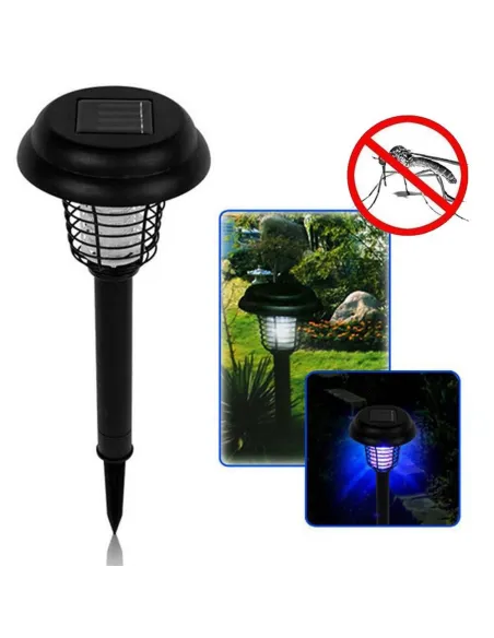 Lampa Solara LED și lumină UV anti insecte,42cm,felinar