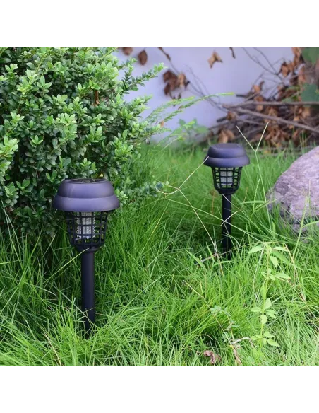 Lampa Solara LED și lumină UV anti insecte,42cm,felinar