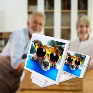 Ecran lupa - Amplificator de imagine cu efect 3D pentru 2