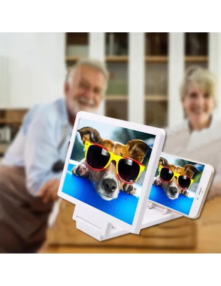 Ecran lupa - Amplificator de imagine cu efect 3D pentru