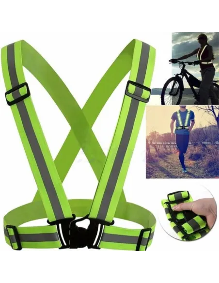 Set 2 x Bretele elastice fluorescente red-mag.ro