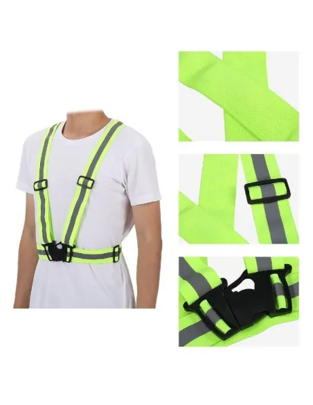 Set 2 x Bretele elastice fluorescente red-mag.ro