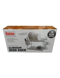 Suport pentru scurs vase din Aluminiu Dish Rack, 49.7x24x33.7 2
