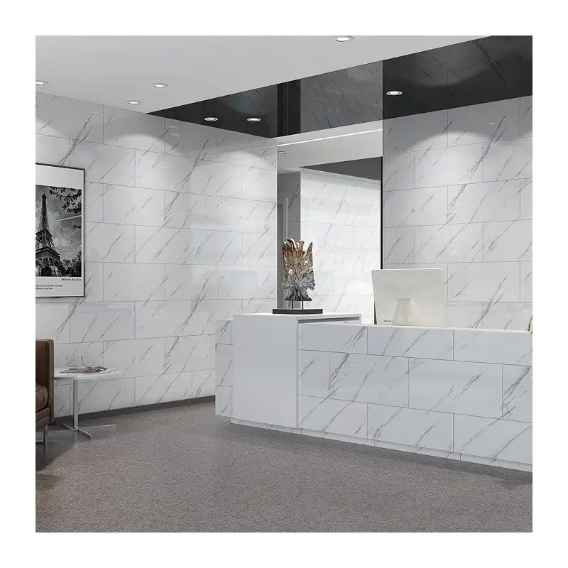 10 x Placi autoadezive tip marmura, impermeabile, dimensiune