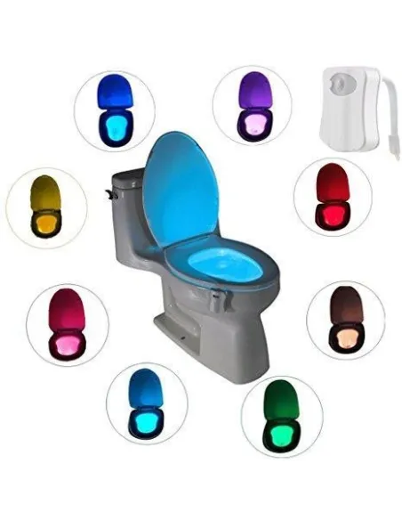 Dozator de sapun spuma cu senzor + Led pentru vasul de toaleta