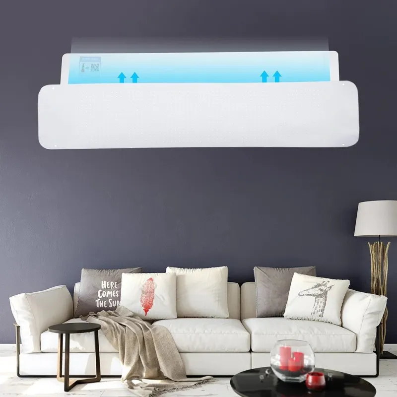 Deflector de Aer Conditionat Protectie Flux de Aer Rece 90x27cm